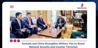 Somali Defense Minister and Chinese Ambassador Deepen Military Cooperation in Mogadishu