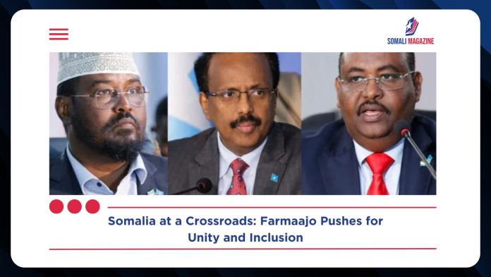 Farmaajo Backs Somalia’s National Forum, Calls for Unity with Puntland and Jubbaland