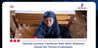 Tailored Learning Transforms Math Skills for Displaced Somali Girl