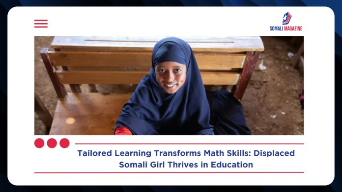 Tailored Learning Transforms Math Skills for Displaced Somali Girl