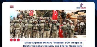 Turkey Expands Military Presence in Somalia with 500-Troop Deployment