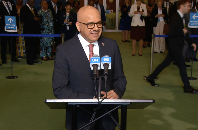 Somalia Congratulates Bahrain on UN Security Council Election