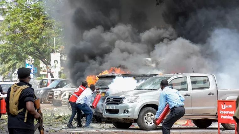 Uganda Security Forces Neutralize Suspected Rebels in Kampala Blast
