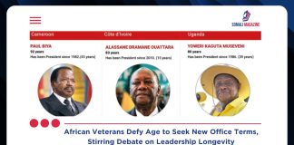 African Veterans Defy Age to Seek New Office Terms, Challenging Political Norms Across the Continent