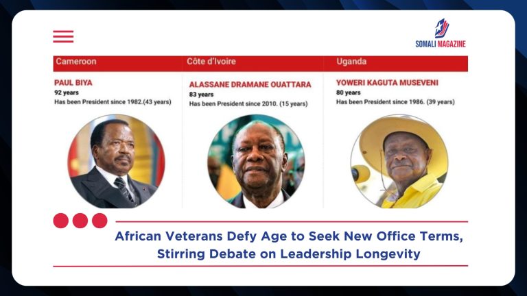 African Veterans Defy Age to Seek New Office Terms, Challenging Political Norms Across the Continent