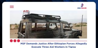 Medical Charity MSF Accuses Ethiopian Forces of ‘Executing’ Three Aid Workers in Tigray, Sparking Global Outcry
