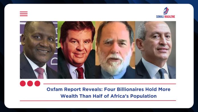 Oxfam: 4 Richest Africans Own More Than Half of Continent’s Population’s Wealth, Report Warns