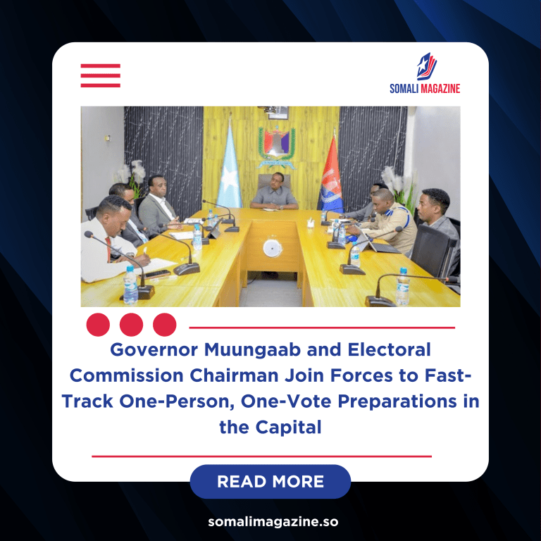 Mogadishu Leaders Step Up to Support Voter Registration Drive