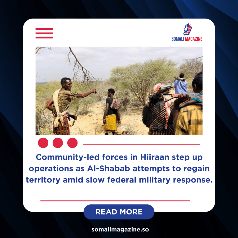 Ma’awisleey Militias Kill Four Al-Shabab Fighters in Fresh Clashes Near Maxaas