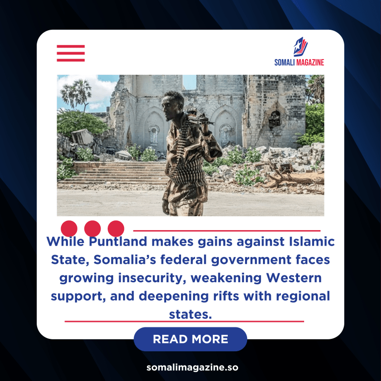 Somalia at a Crossroads: Rising Extremism, Political Tensions, and Fading International Support