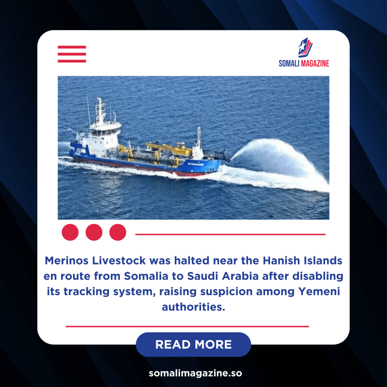 Livestock Vessel Briefly Detained Near Yemen Amid Regional Maritime Tensions