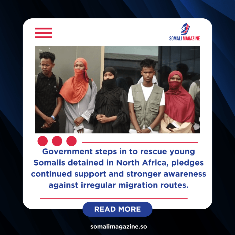 Somalia Repatriates 14 Youth from Algeria After Failed Europe Migration Attempt