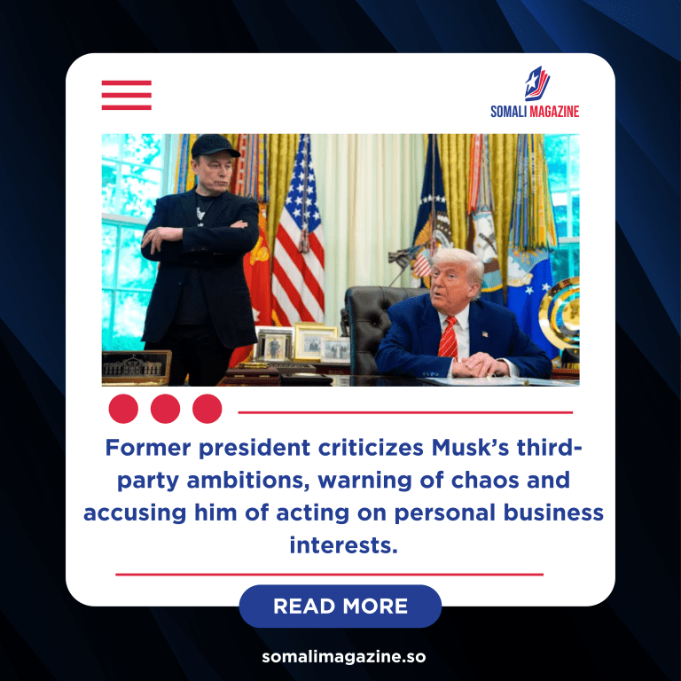 Trump Slams Elon Musk as a “Train Wreck” Over New America Party Plans
