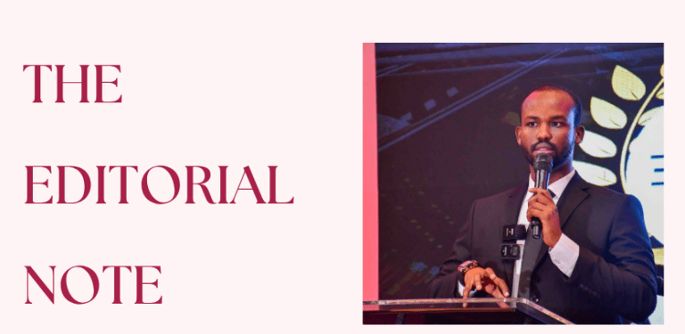 Somali Magazine Issue 52 - The Editorial Note