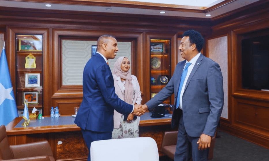 Somali Magazine Issue 52 - Somali PM Welcomes U.S. Lawmaker Samakab Hussein, Highlights Diaspora’s Role in Nation Building