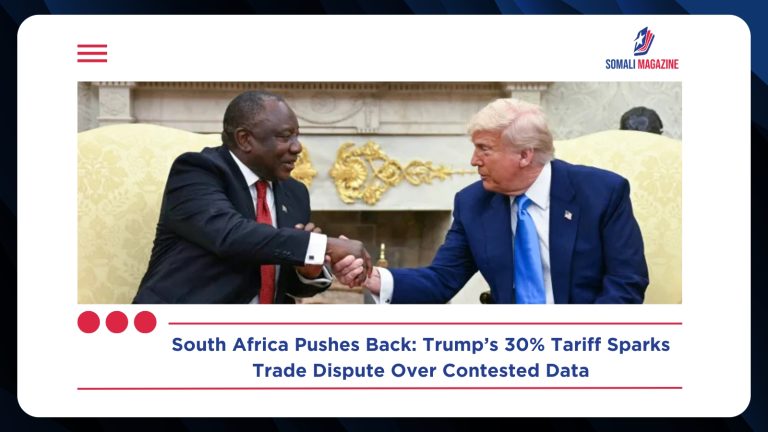 South Africa Says Trump Relying on ‘Contested’ Data to Raise Tariffs, Sparking Diplomatic Tensions