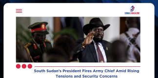 South Sudan’s President Fires Army Chief After Seven Months in Post Amid Rising Tensions