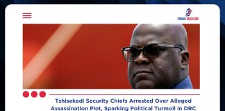 Tshisekedi Security Chiefs Detained in 'Assassination Plot' Probe as DRC Political Crisis Deepens