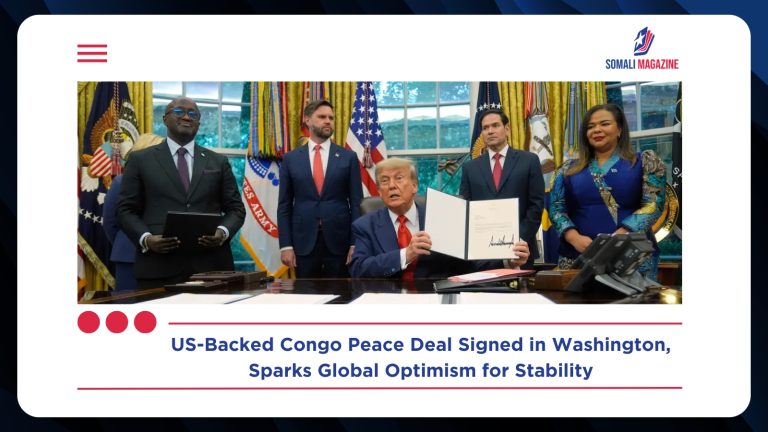 US-Backed Congo Peace Deal Gains Global Support as Washington Hosts Historic Signing