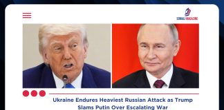 Ukraine Suffers Heaviest Attack as Trump Criticises Putin Over Escalating War