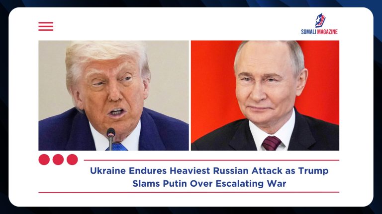 Ukraine Suffers Heaviest Attack as Trump Criticises Putin Over Escalating War