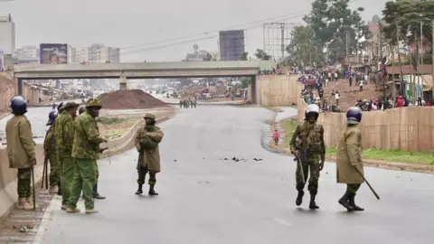 Kenya Police Block Roads, Curtail Movement of Kenyans on Saba Saba as Nairobi Grinds to a Halt