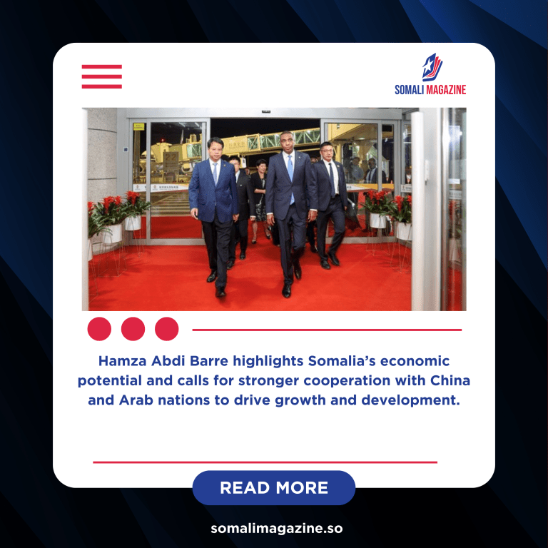 Somali Prime Minister Promotes Investment at China-Arab States Expo in Yinchuan