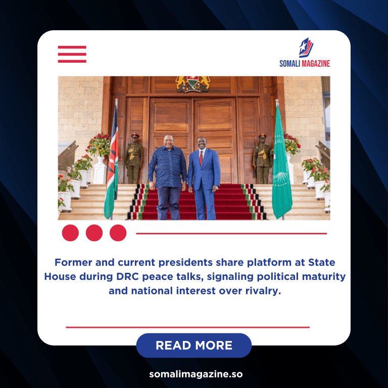 Uhuru and Ruto Reunite Publicly in Rare Show of Unity