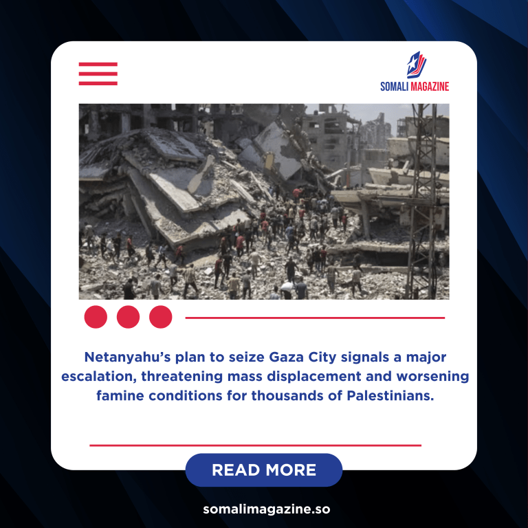 Israel Approves Full Military Occupation of Gaza City Amid Rising Humanitarian Crisis