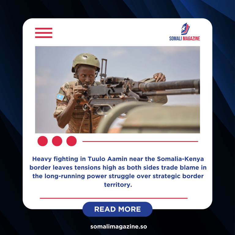 Fierce Clashes Erupt Between Somali Federal Forces and Jubbaland Troops in Gedo Region