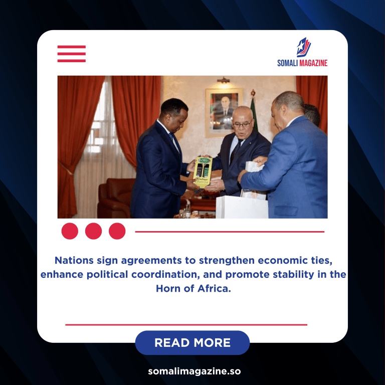 Algeria, Somalia Forge New Partnership to Boost Trade, Education, and Security