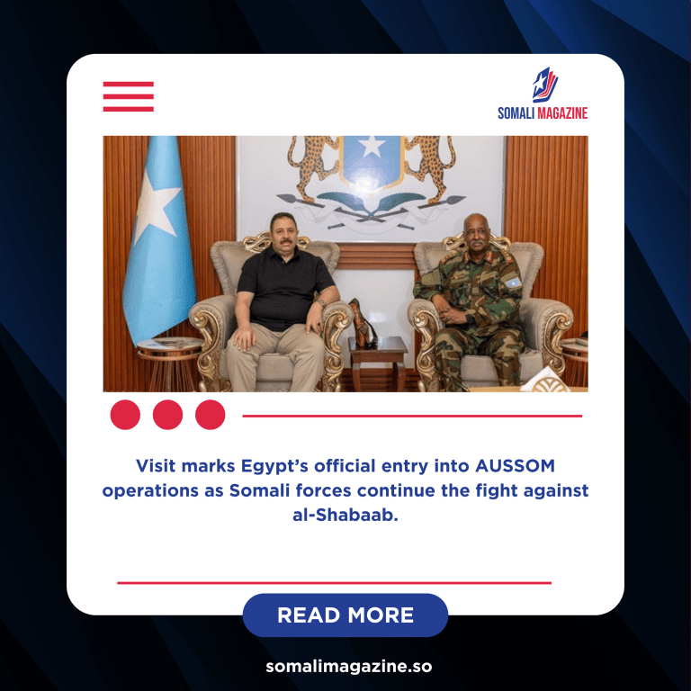 Egypt Steps Up: Military Delegation Arrives in Somalia Ahead of Troop Deployment