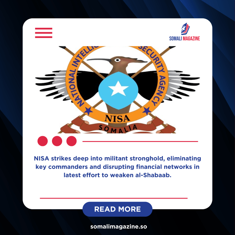 Somalia’s Intelligence Agency Kills Senior al-Shabaab Leaders in Hiiraan Operation
