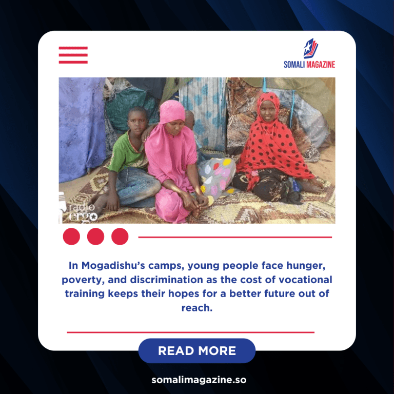Dreams Deferred: Displaced Somali Youth Struggle to Access Training and Jobs