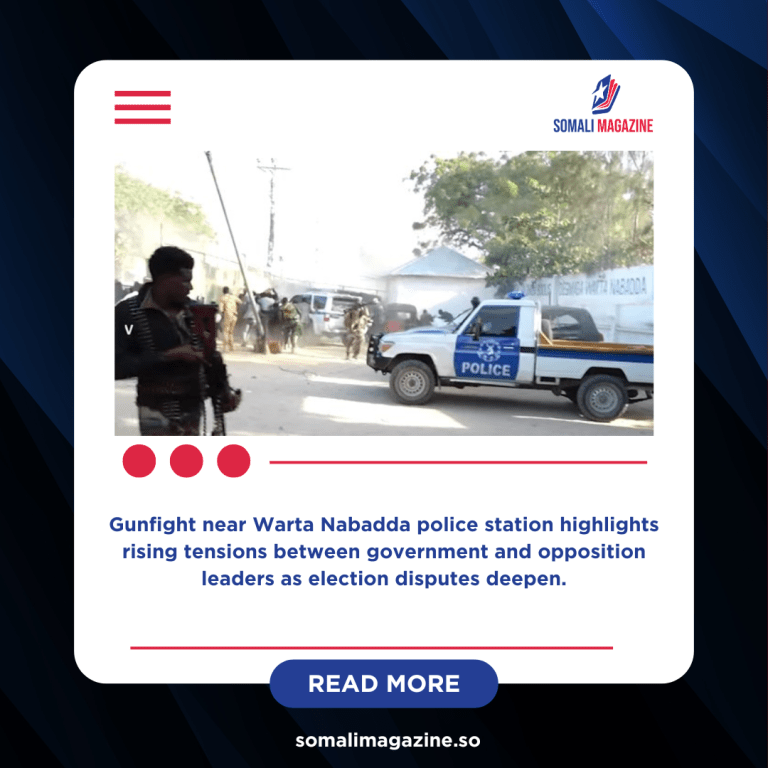 Deadly Clashes Erupt Between Somali Police and Opposition Forces in Mogadishu