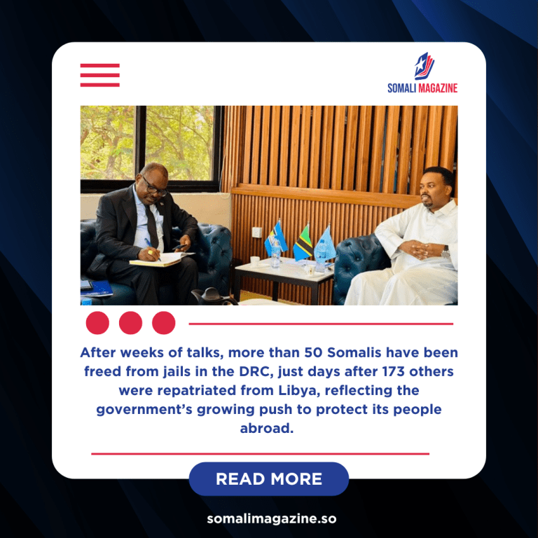 Somalia Secures Release of Citizens from Foreign Prisons