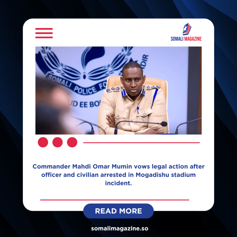 Banadir Police Chief Warns Officers Against Handing Guns to Civilians