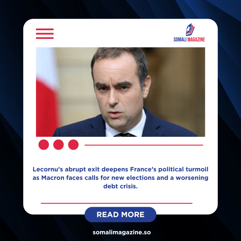French Prime Minister Sebastien Lecornu Resigns After Weeks in Office
