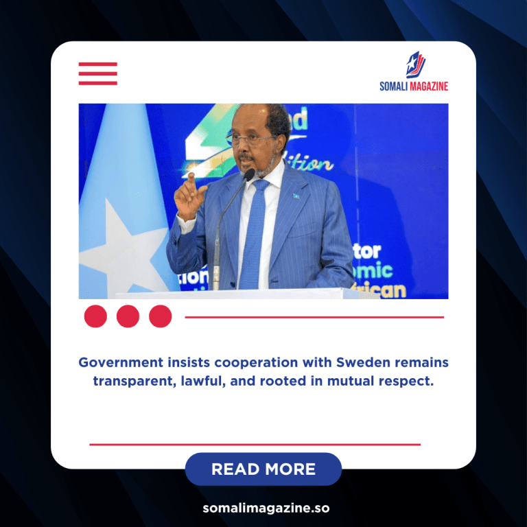 Somalia Denies Claims of Secret Deal with Sweden Over Deportations