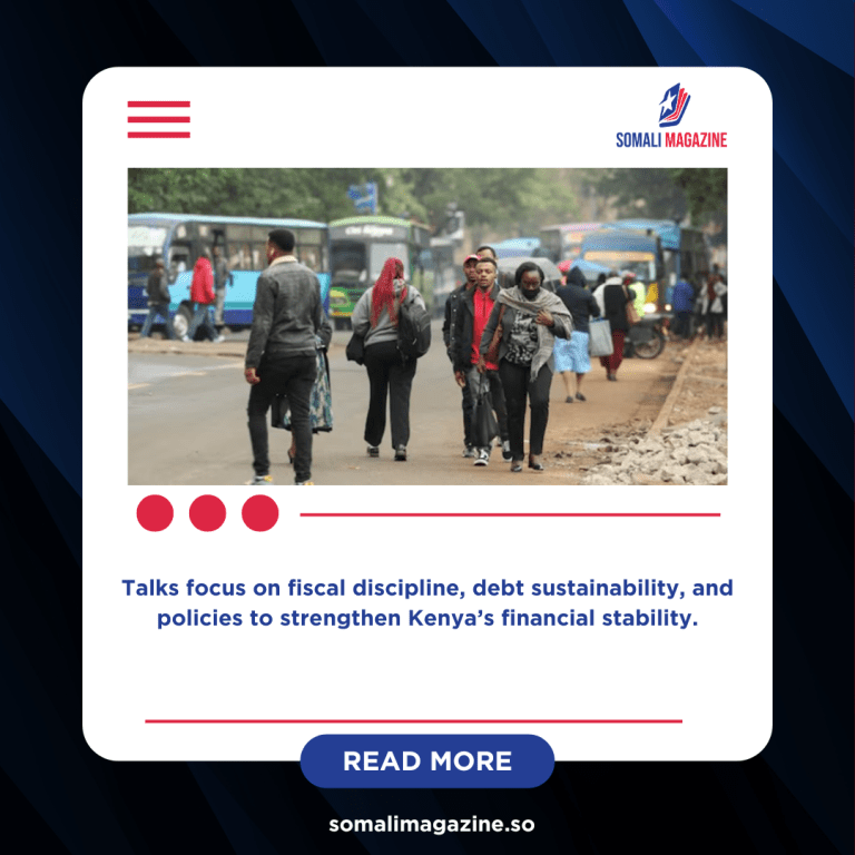 IMF and Kenya Discuss New Economic Support Deal After Expiry of $3.6 Billion Programme