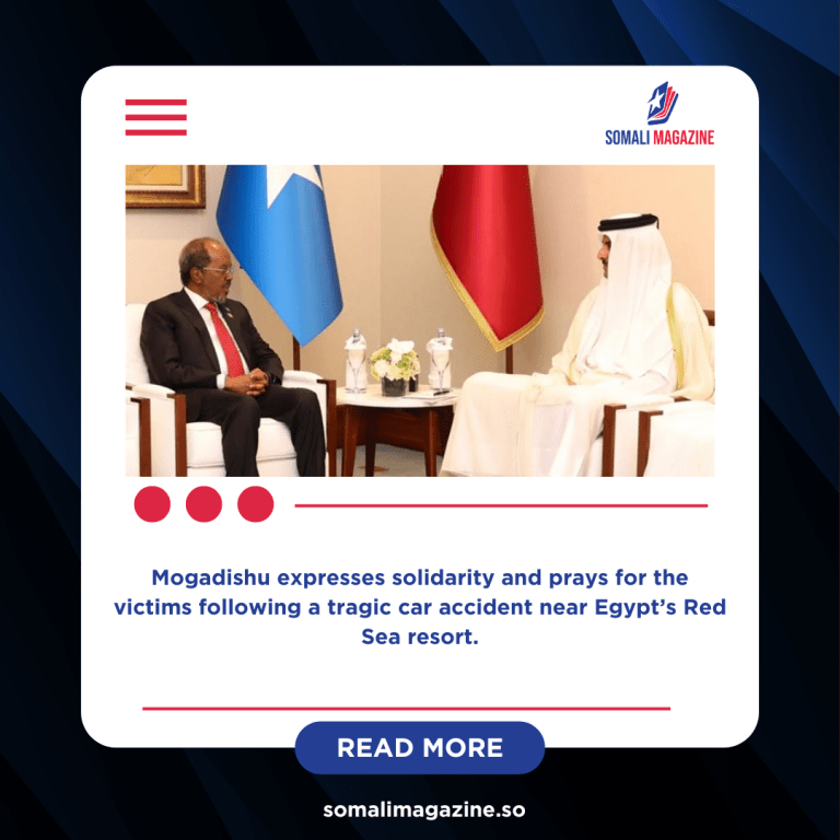 Somalia Sends Condolences to Qatar After Deaths of Qatari Officials in Egypt Crash