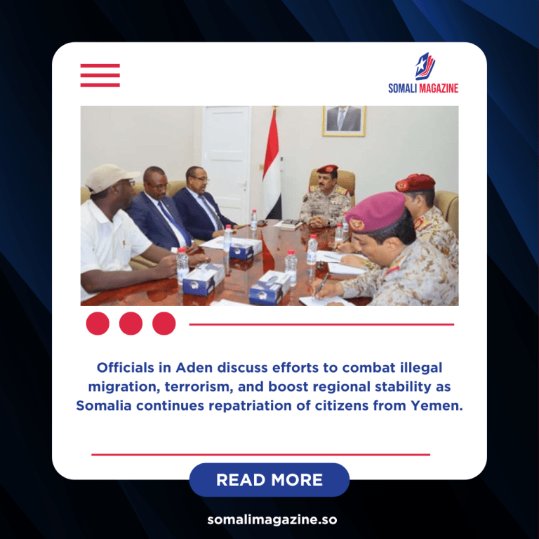 Yemen and Somalia Strengthen Security Ties in High-Level Meeting