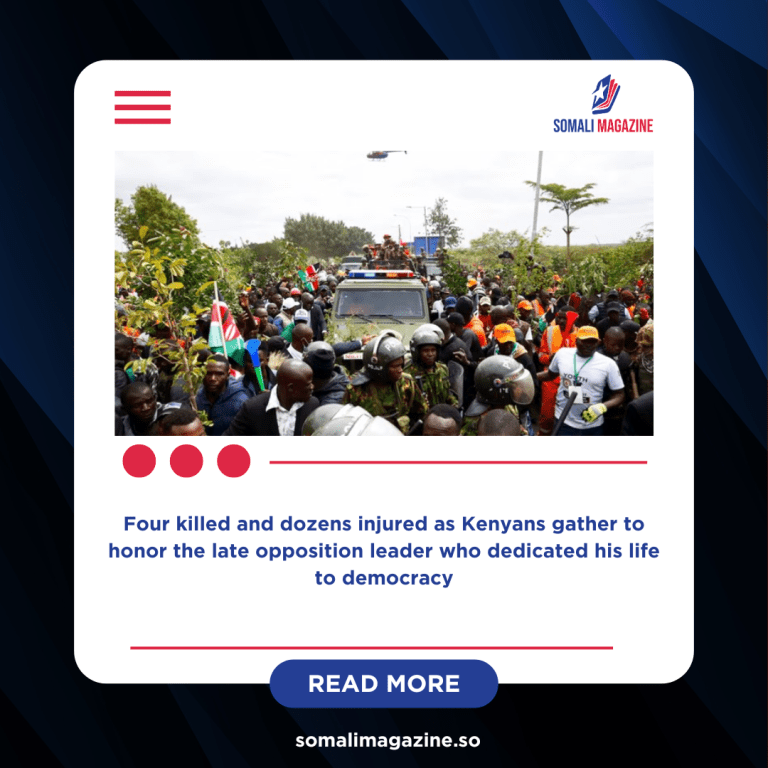Kenya Mourns Raila Odinga: Tragedy and Unrest Amid State Funeral