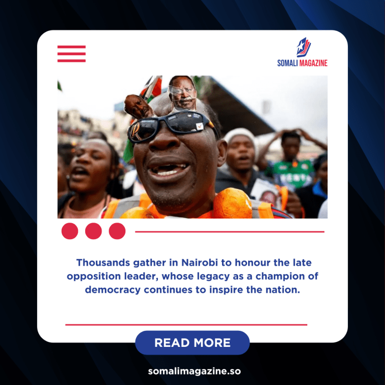 Kenya Bids Farewell to Raila Odinga in a Grand State Funeral