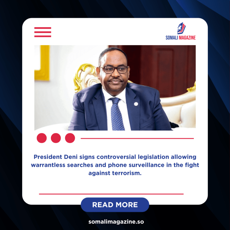Puntland Enacts New Anti-Terrorism Law Granting Expanded Powers to Security Forces