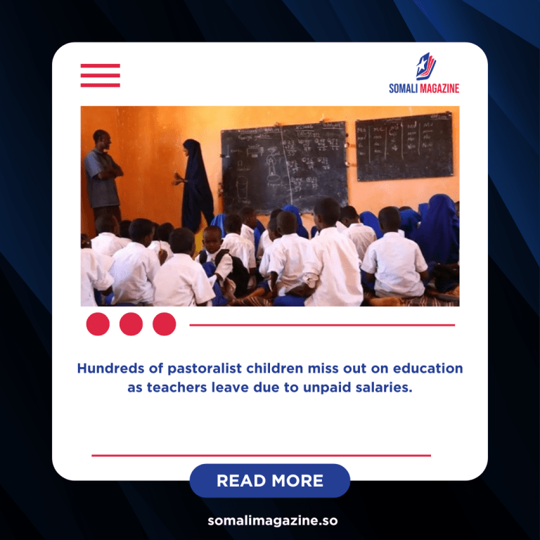 Galmudug School Closures Leave 450 Somali Children Without Education Amid Funding Crisis