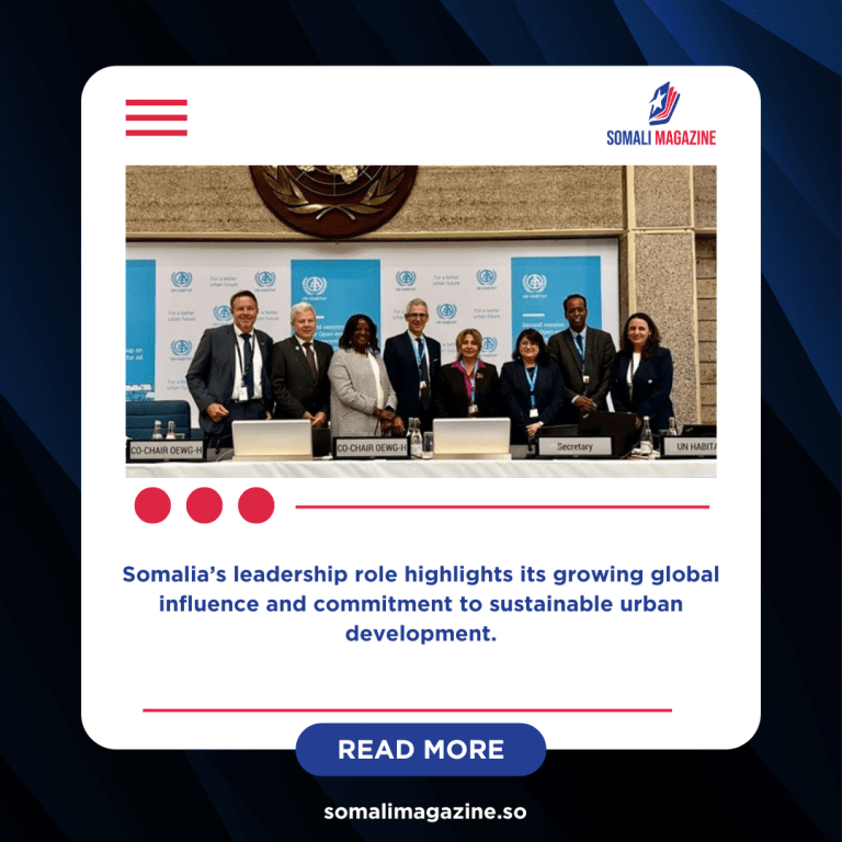 Somalia and Azerbaijan Elected Co-Chairs of UN-Habitat Working Group on Global Housing