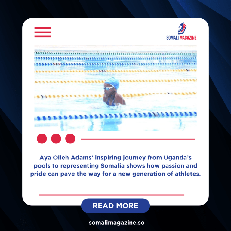 Somali Girl, 10, Makes History as Youngest International Swimmer