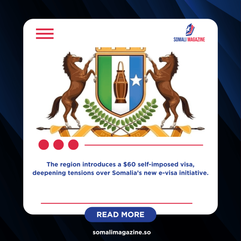 Puntland Launches Independent Visa System Amid Rift with Federal Government