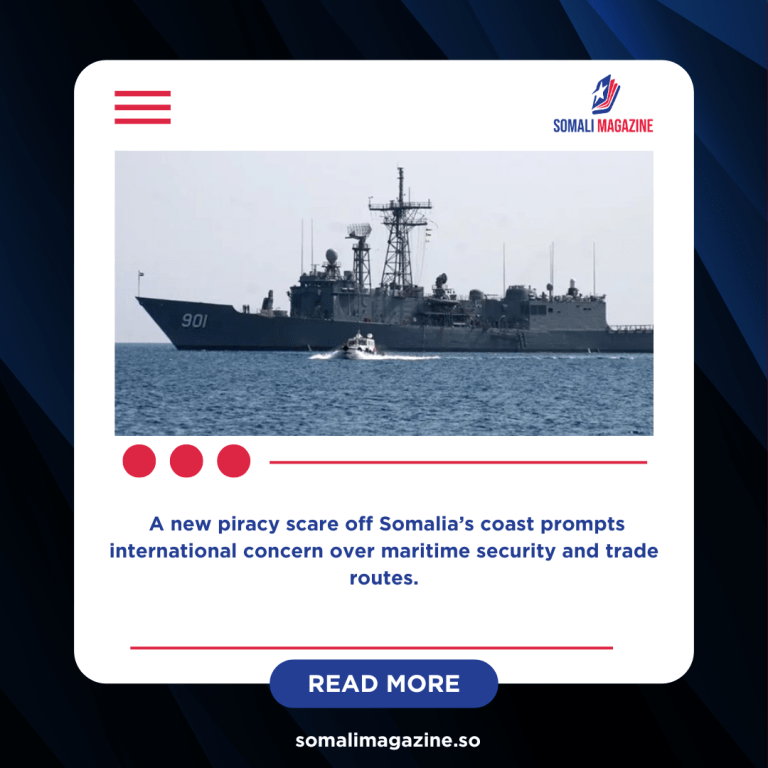EU Warship Deployed After Suspected Somali Pirate Attack